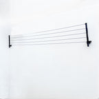Varal de Muro Articulado Preto