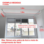 Varal Individual de Teto