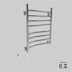 Toalheiro Térmico Ondata Inox Seccare