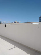 Varal Artesanal de Muro Fixo Branco
