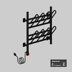 Secador Elétrico de Calçados 4 Pares Preto
